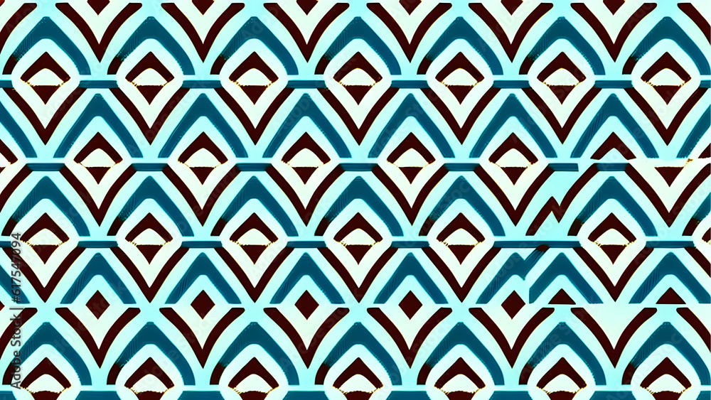 Mosaic illustration, pattern of figures illustration. Mosaic illustration, pattern of figures illustration.