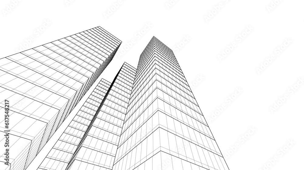 abstract architectural background 3d illustration abstract architectural background 3d illustration