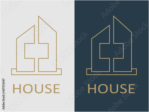 ilustration logo of house
