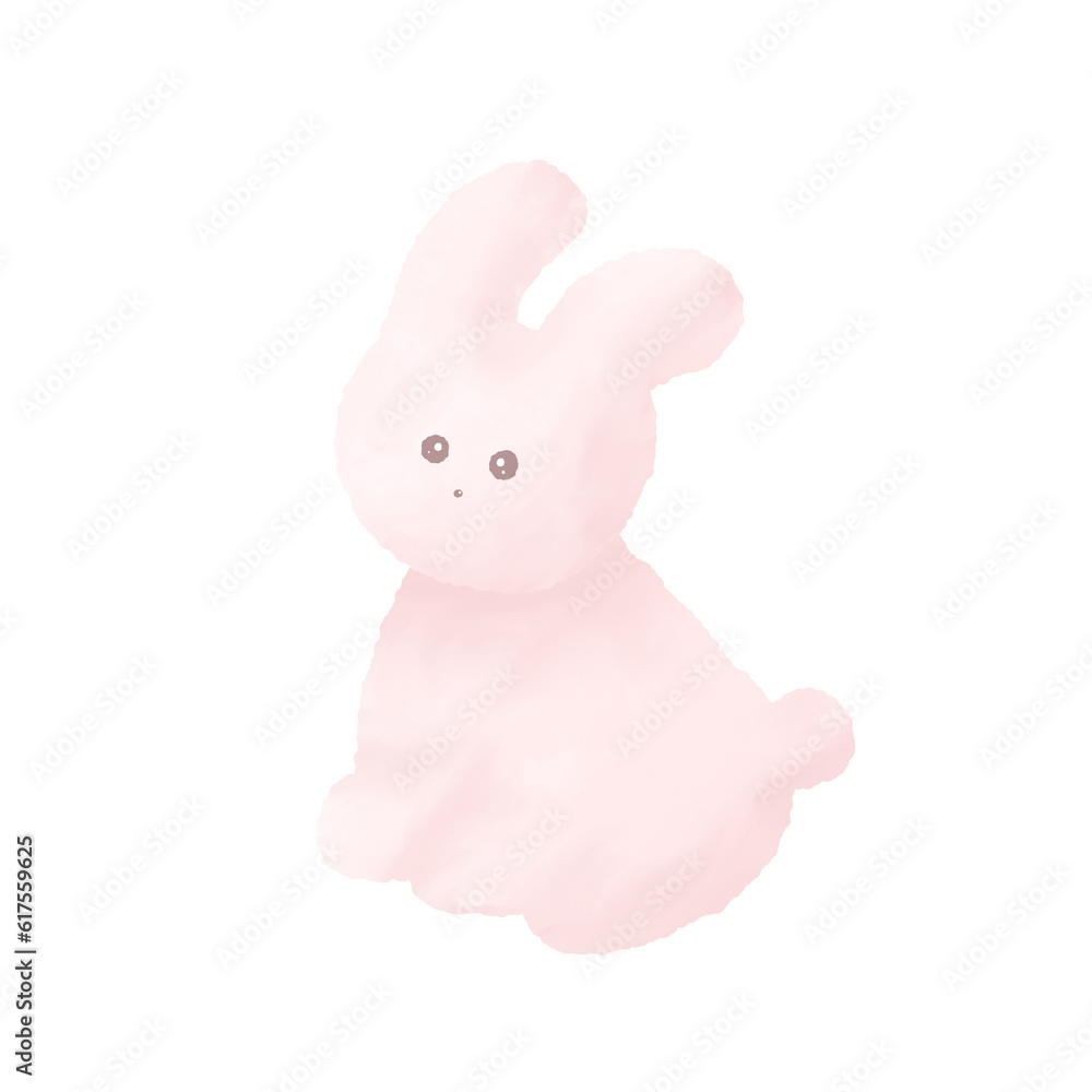 Obraz premium pink bunny rabbit