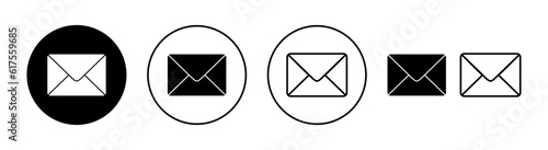 Mail icon set tor for web and mobile app. email sign and symbol. E-mail icon. Envelope icon