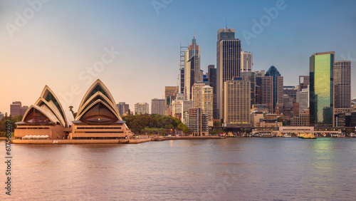Cityscape image of Sydney, Australia during sunrise. © Designpics