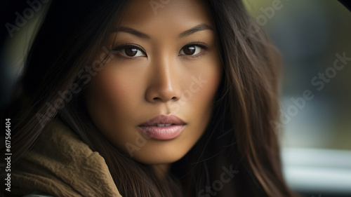adult asian dark skinned wo...