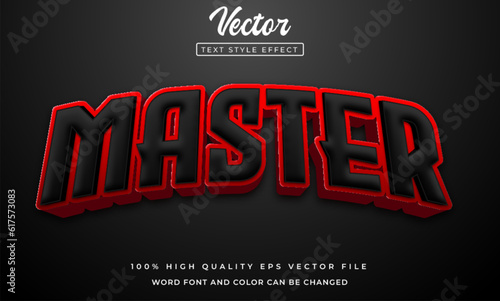 vector master 3d text effect