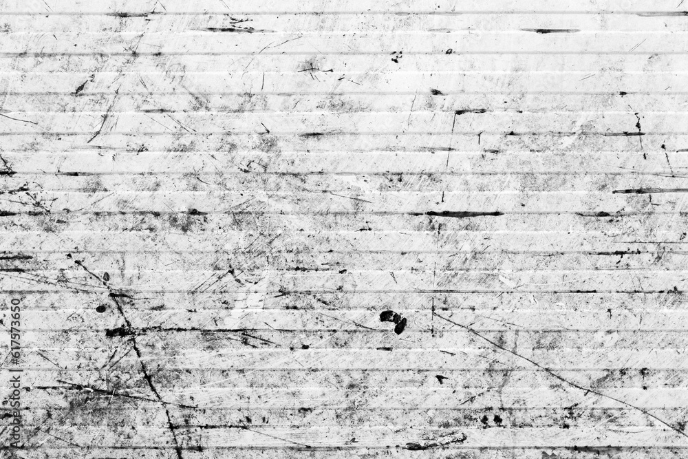 Fototapeta premium Rusty colored metal texture with cracked paint, grunge background