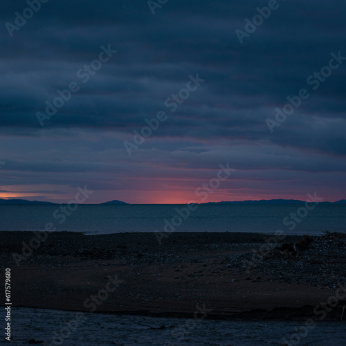 sunset over the sea © Joseph
