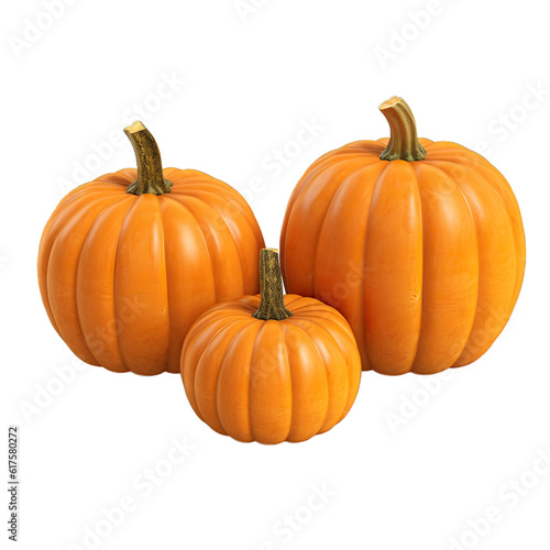 Pumpkin fresh ripe