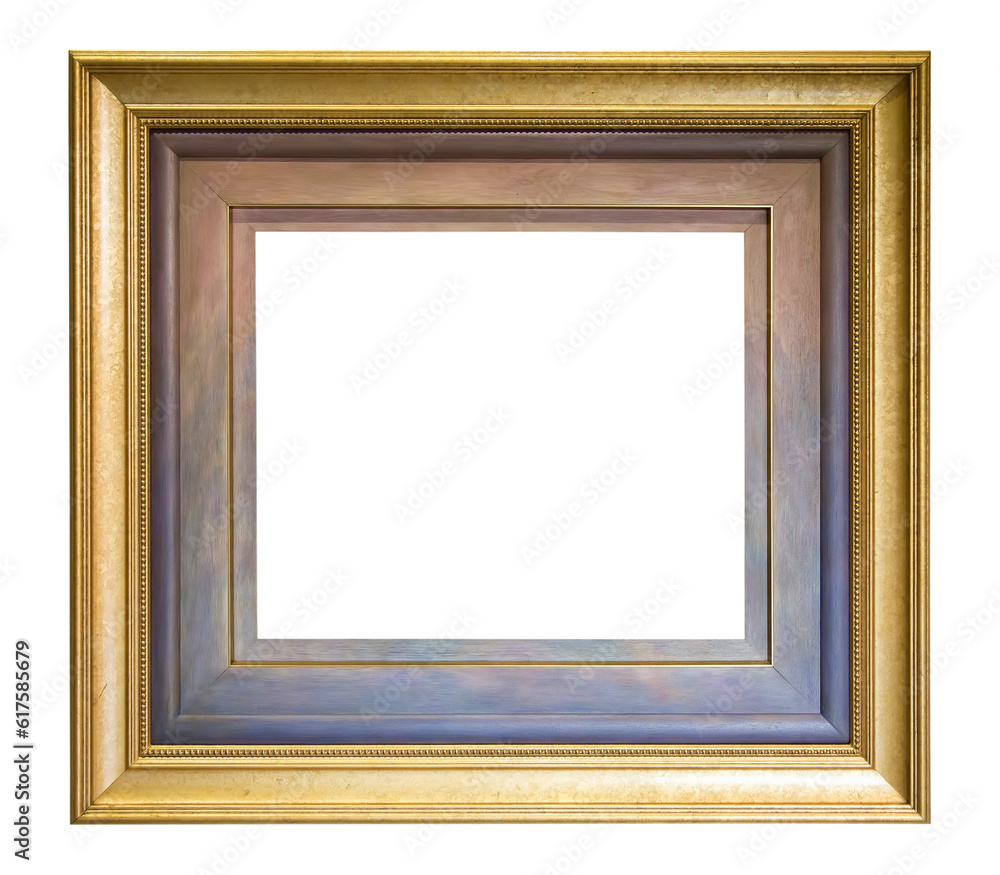 Frame with for picture isolate on white Frame with for picture isolate on white