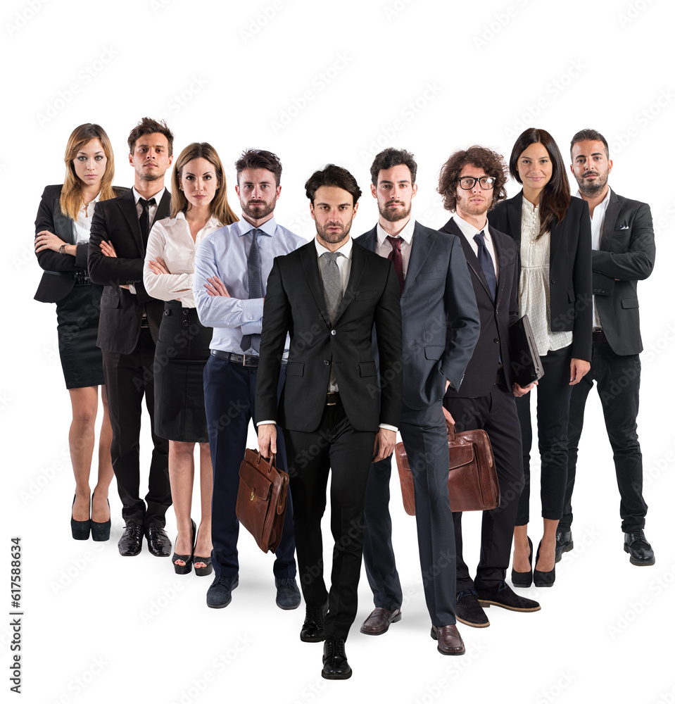 Group of Men and women business people. Business team and corporate concept Group of Men and women business people. Business team and corporate concept
