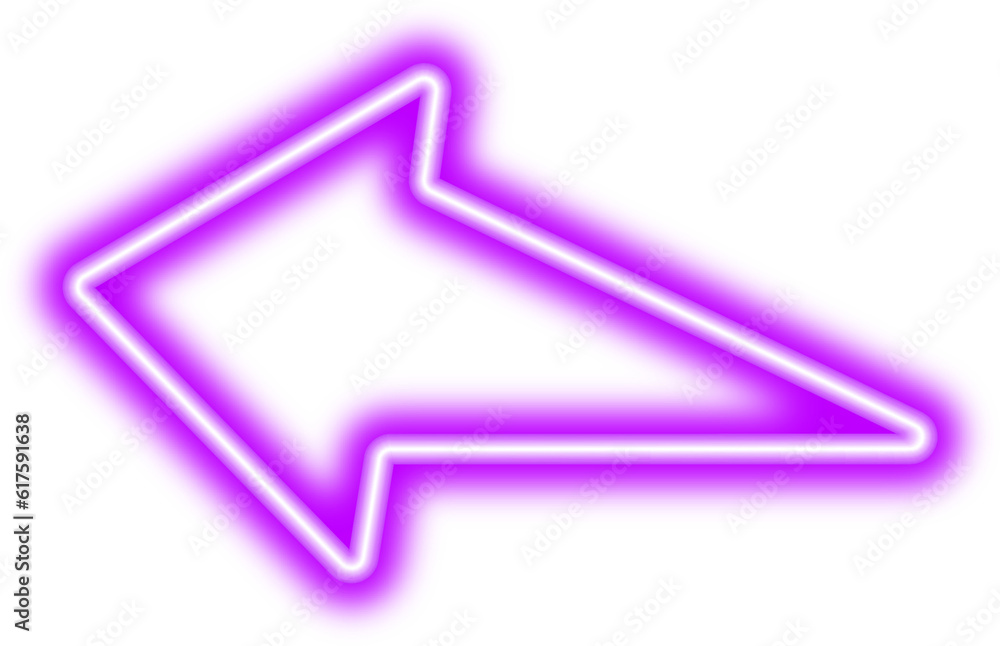 neon light arrow direction element design neon light arrow direction element design