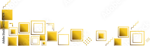 abstract gold geometric background