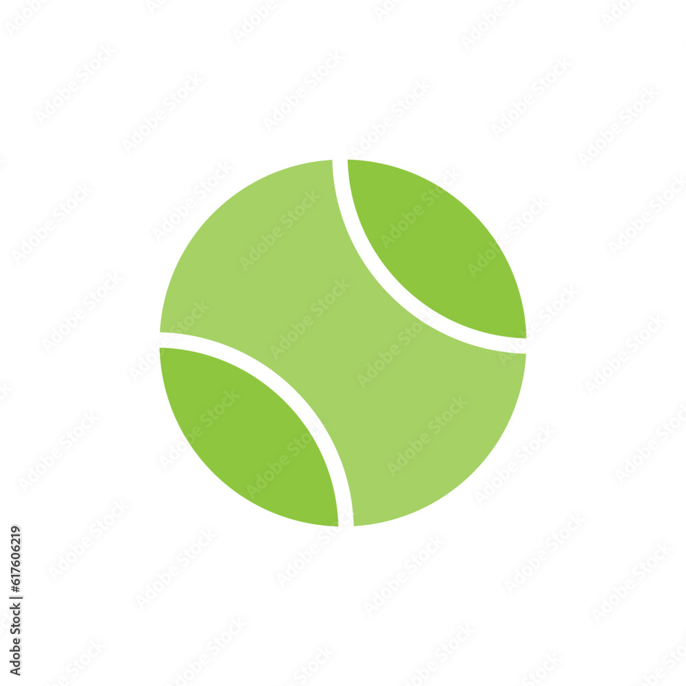 Tennis Ball icon vector design templates simple and modern