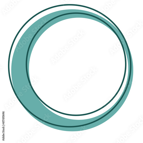 Atomic graphic design element mid-century shape