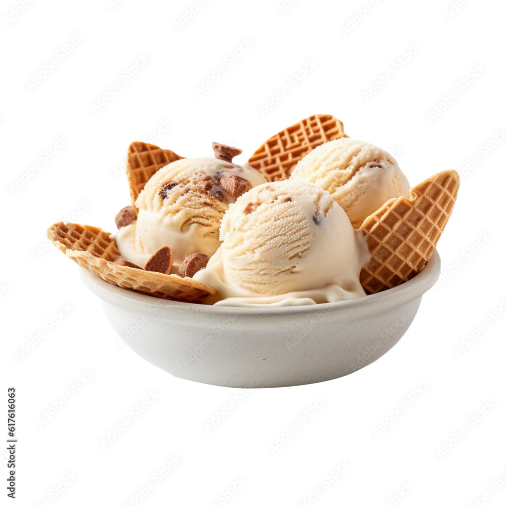 ice cream isolate on white background ice cream isolate on white background