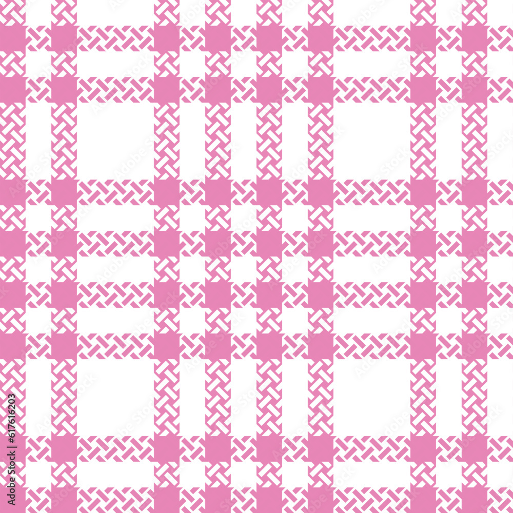 Tartan Plaid Pattern Seamless. Abstract Check Plaid Pattern. Template for Design Ornament. Seamless Fabric Texture. Vector Illustration