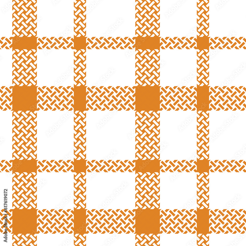 Scottish Tartan Plaid Seamless Pattern, Gingham Patterns. Template for Design Ornament. Seamless Fabric Texture. Vector Illustration
