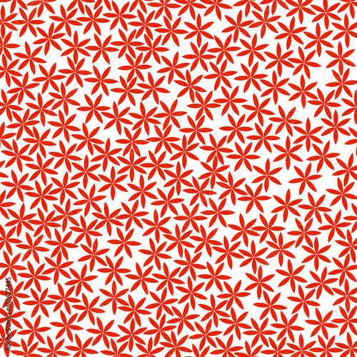 Red leaves pattern, decorative repeating images