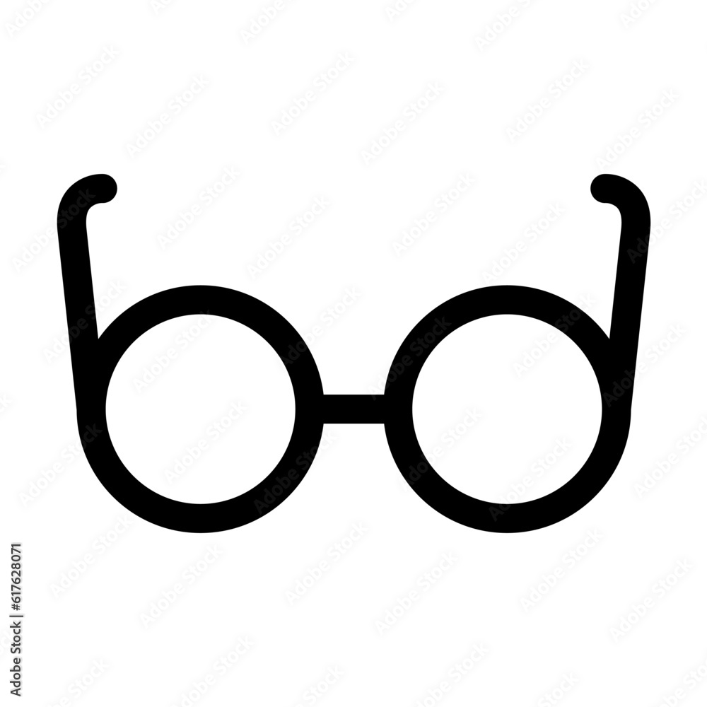 glasses icon vector logo template glasses icon vector logo template