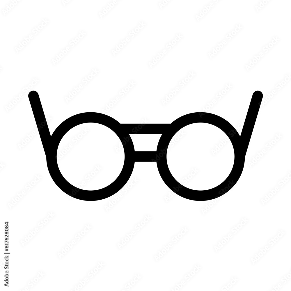 glasses icon vector logo template glasses icon vector logo template