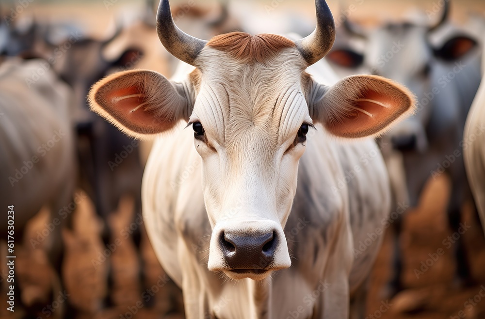 Pastured cows, cattle in an open field, natural farming. Pastured cows, cattle in an open field, natural farming.