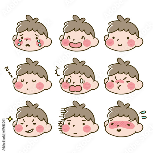 こども顔アイコン（男の子）