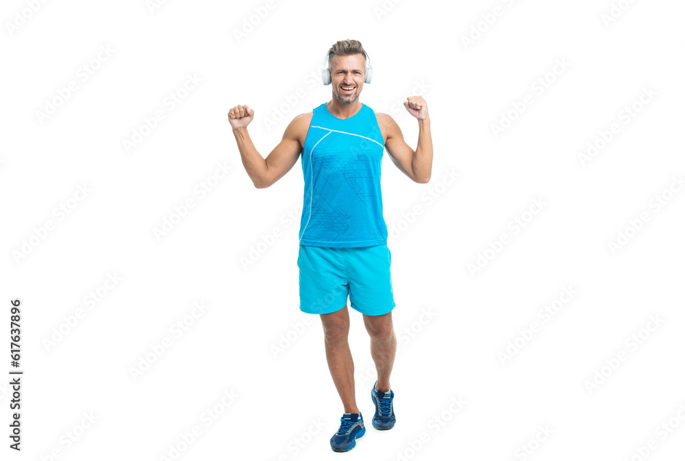 lifestyle of successful sportsman. sportsman wears headphones during workout and sport lifestyle. sportsman has active lifestyle. player sportsman wears headphones isolated on white. sport lifestyle lifestyle of successful sportsman. sportsman wears headphones during workout and sport lifestyle. sportsman has active lifestyle. player sportsman wears headphones isolated on white. sport lifestyle