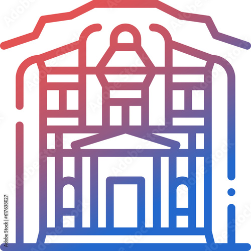 petra gradient line icon