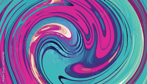 Creative and Colorful wave abstract swirls backgrounds