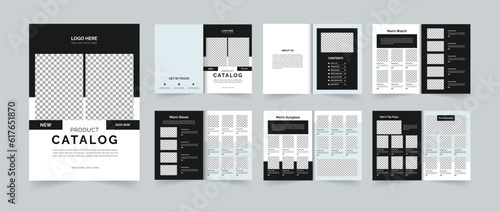 Modern Product Catalog design template or Company product catalouge design template A4 Size
