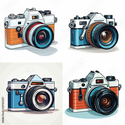 set of cameras