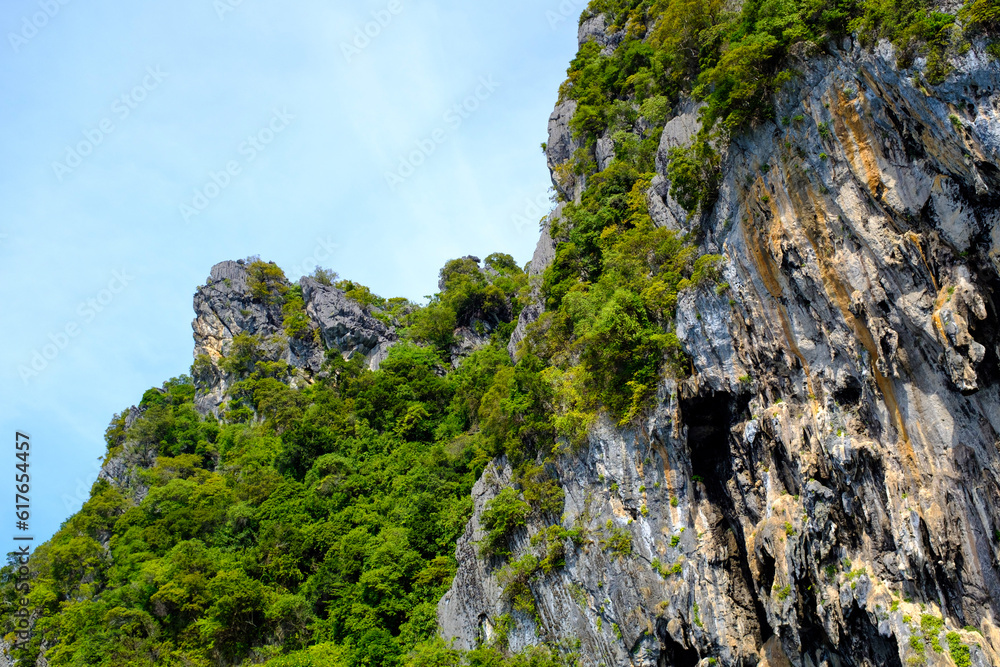 South East Asian Rocky outcrop