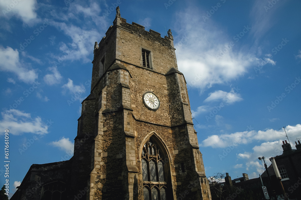 Church of Saint Botolph in Cambridge city, England, UK