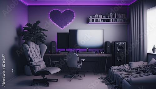Valentine design room