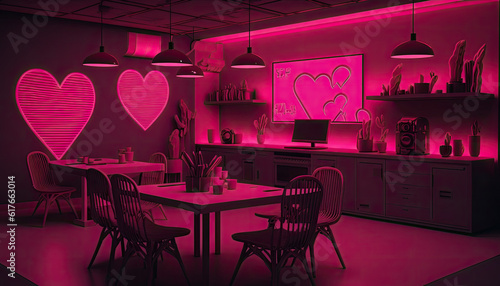 Valentine design room