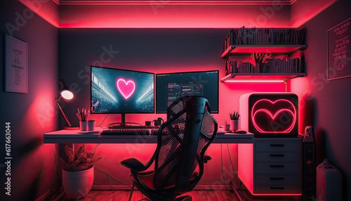 Valentine design room
