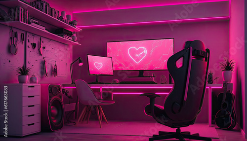 Valentine design room
