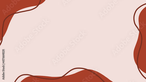 red background