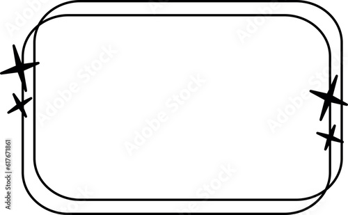 Y2K graphic elements vector illustration