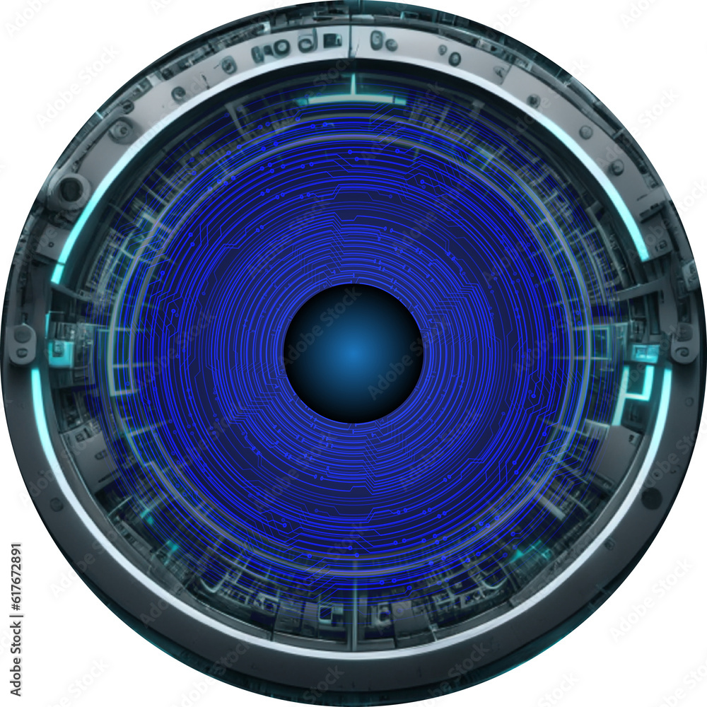 eye cyber circuit future technology concept background eye cyber circuit future technology concept background