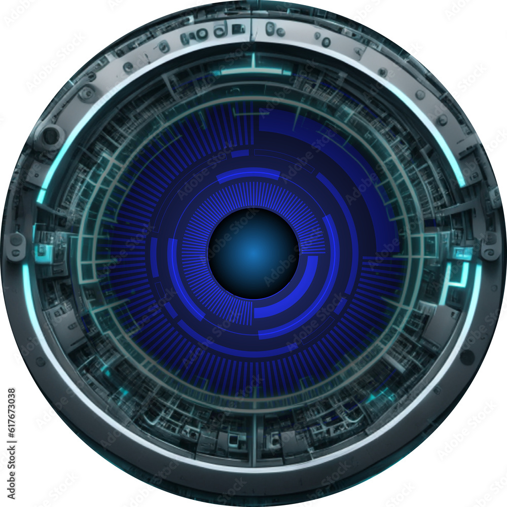 eye cyber circuit future technology concept background eye cyber circuit future technology concept background