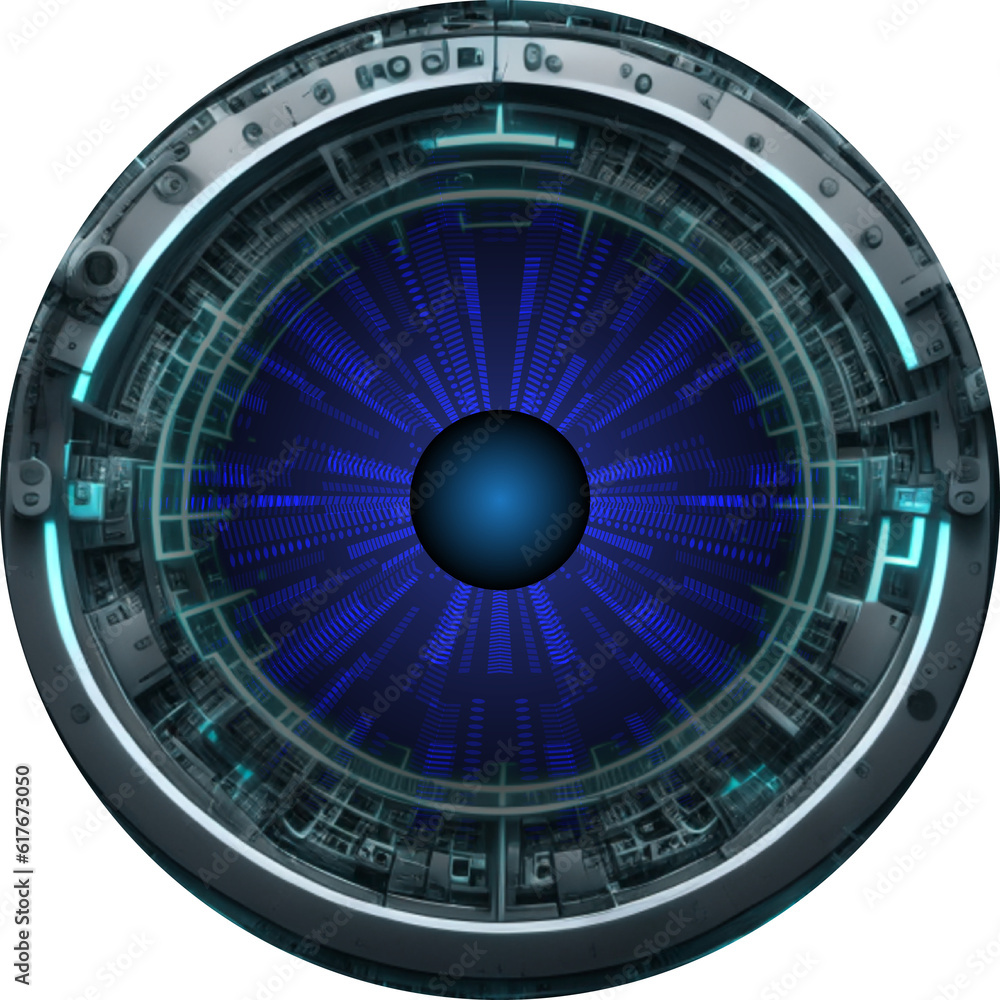 eye cyber circuit future technology concept background eye cyber circuit future technology concept background