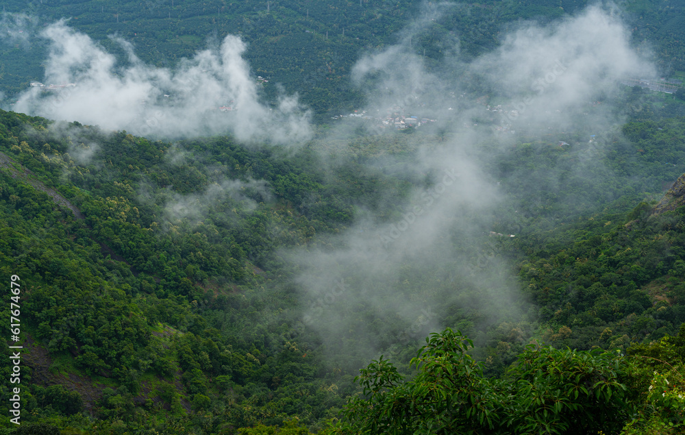 Fototapeta premium fog in the mountains