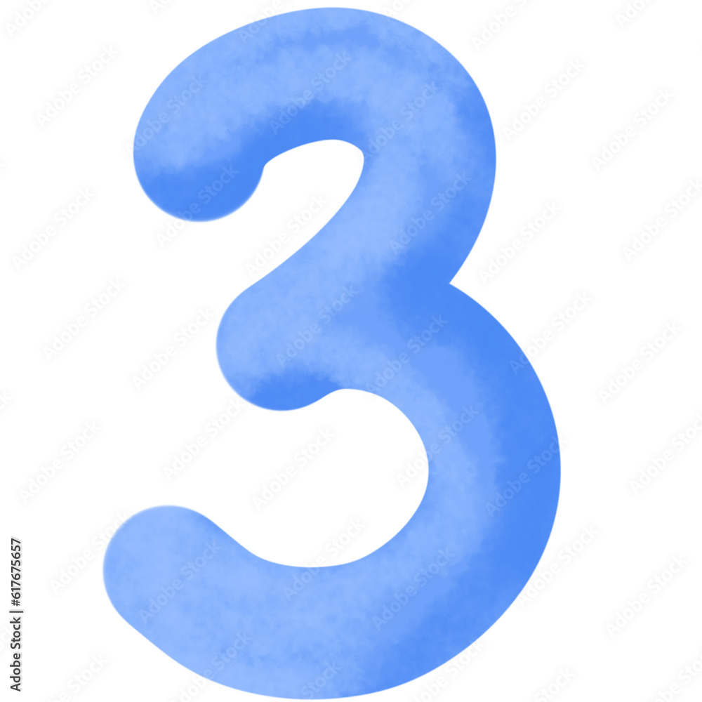 Fototapeta premium Arabic numbers