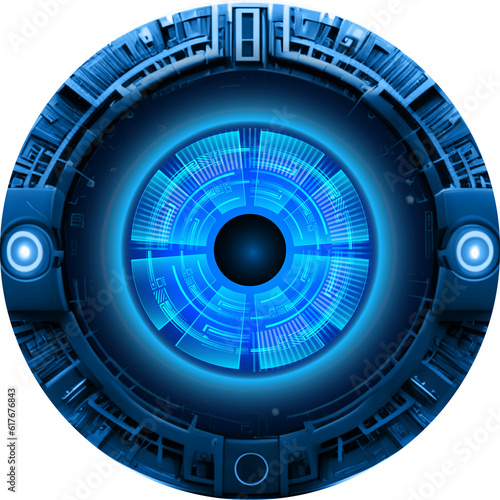 eye technology concept