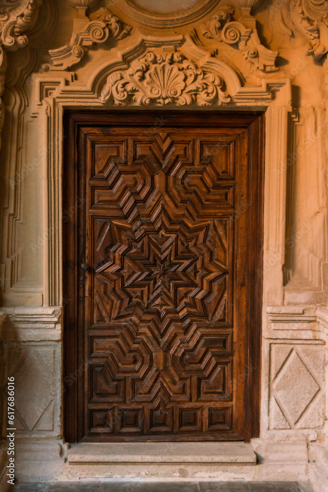 wooden door