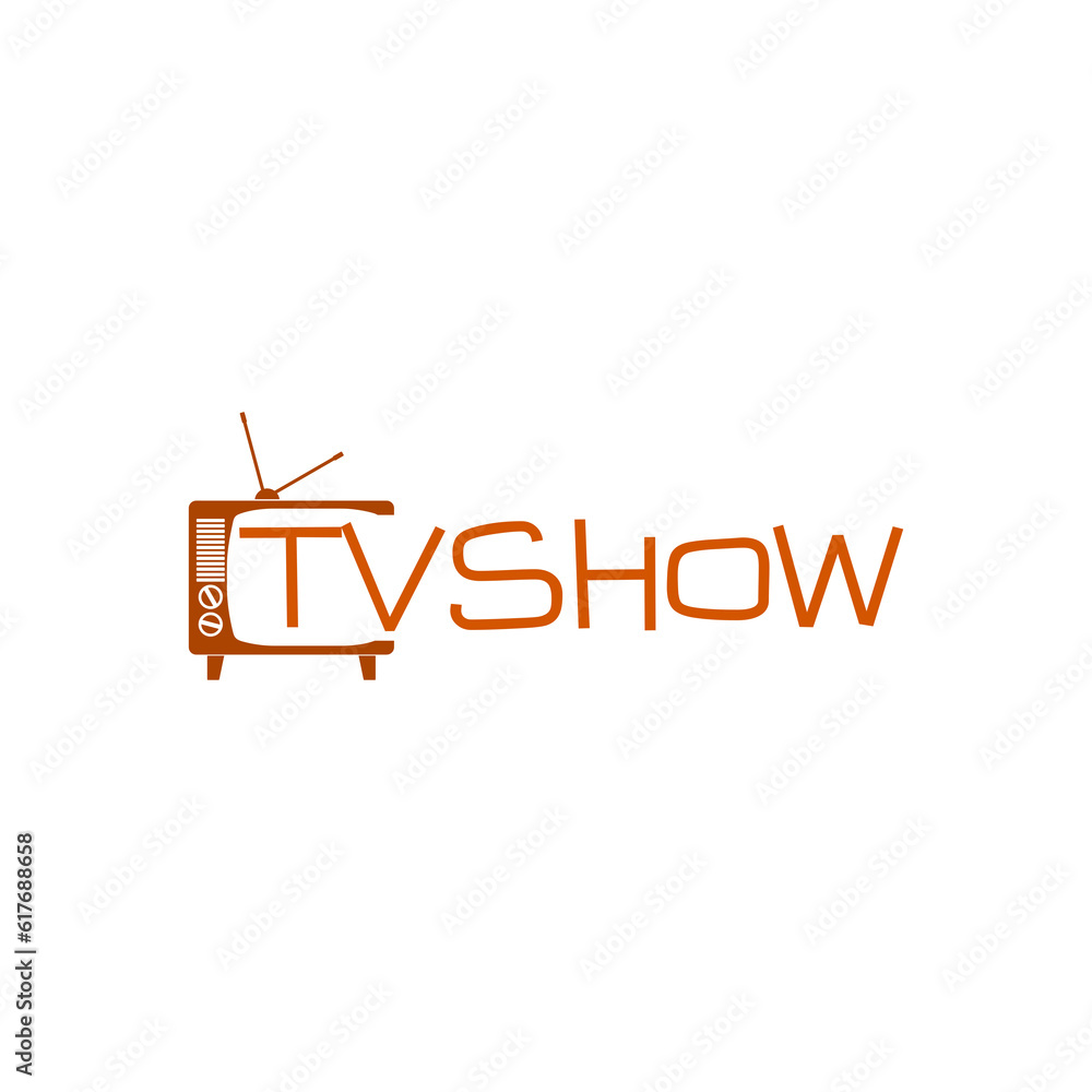 TV show icon isolated on transparent background TV show icon isolated on transparent background