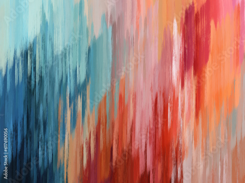 Background abstract colorful brush line blue red