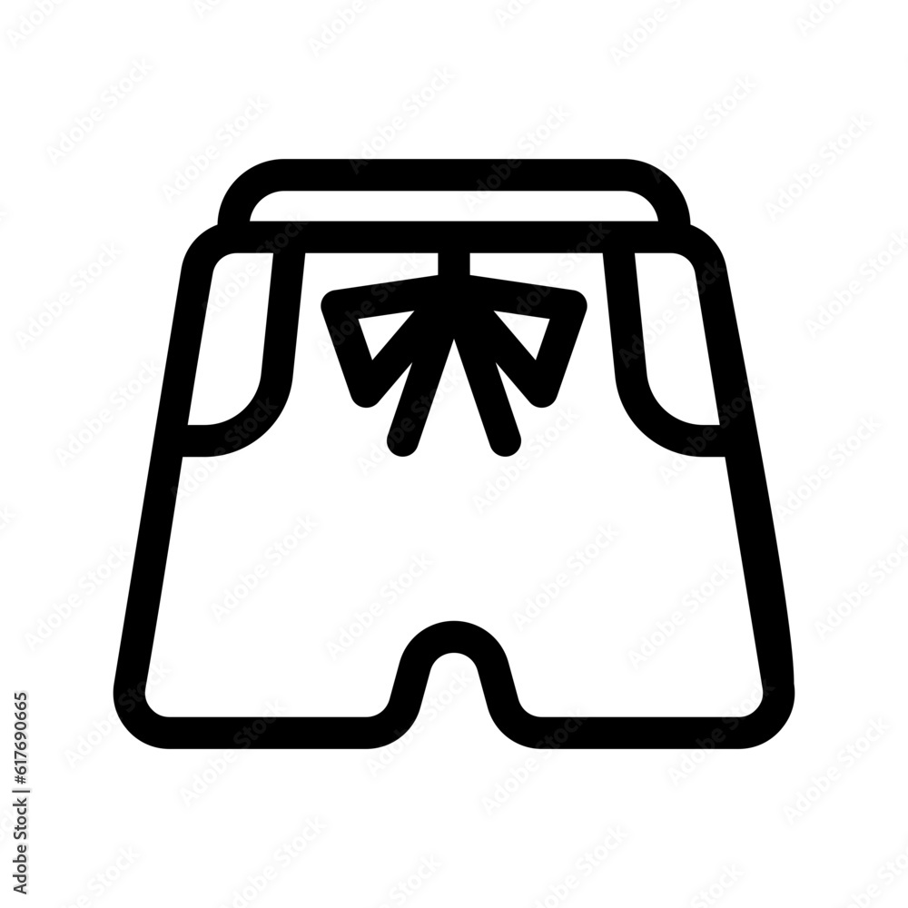 Swimming Suit Icon Vector Symbol Design Illustration Swimming Suit Icon Vector Symbol Design Illustration