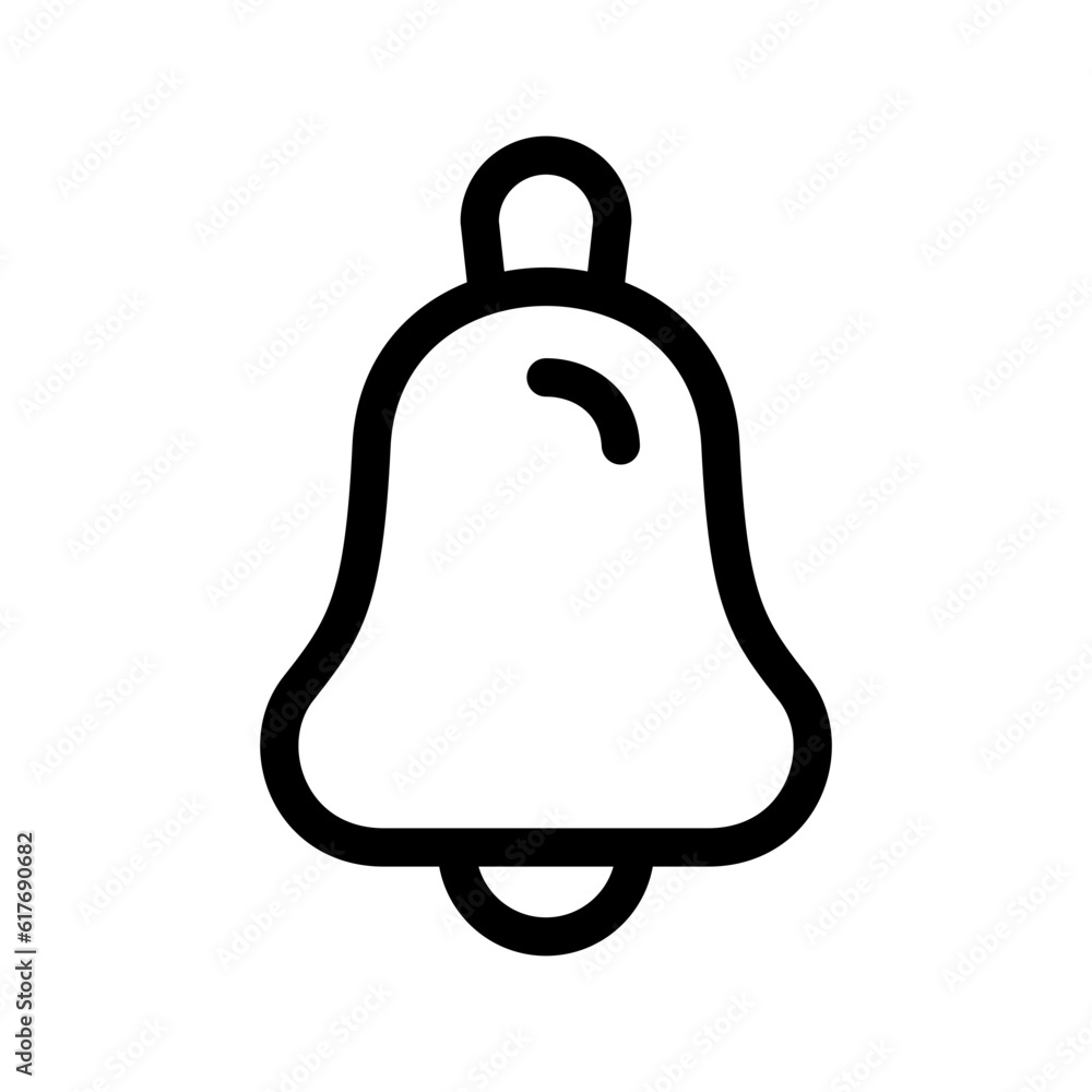 Christmas Bell Icon Vector Symbol Design Illustration Christmas Bell Icon Vector Symbol Design Illustration
