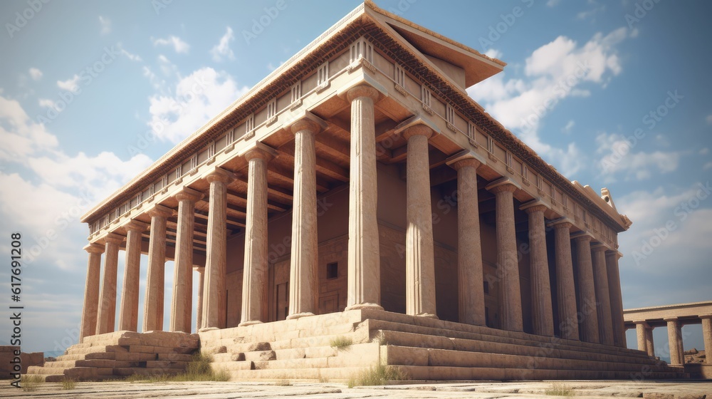 Fototapeta premium Greek temples
